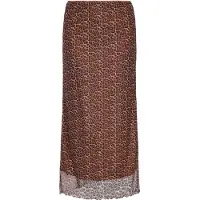 Mymo Jupe 'Fashion Look' beige / marron