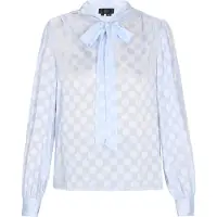 Faina Chemisier bleu clair
