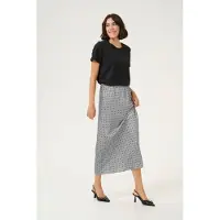 Kaffe Jupe 'Lotte' gris / noir