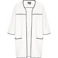 Dreimaster Maritim Cardigan noir / blanc