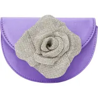 Faina Pochette violet / argent