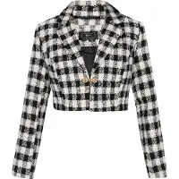 Faina Blazer gris / noir / blanc