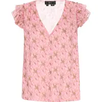 Faina Chemisier 'Fashion Look' beige foncé / rose / rose ancienne