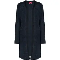 Swirly Cardigan pétrole / noir
