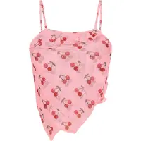 Mymo Haut 'Spring Summer' vert / rose clair / rouge cerise