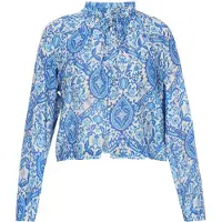Dreimaster Chemisier 'Vintage' bleu / bleu ciel / blanc cassé