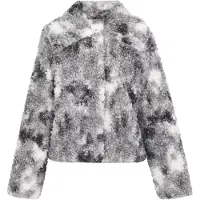 IZIA Veste mi-saison gris / gris clair / blanc