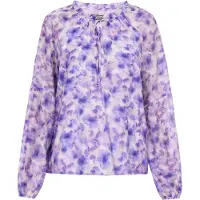 Dreimaster Chemisier bleu / violet / violet pastel