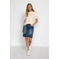 Cream Chemisier 'Katinka' beige clair / blanc naturel