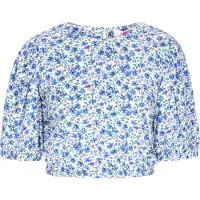 Mymo Chemisier 'Spring Summer' bleu / vert / orchidée / blanc
