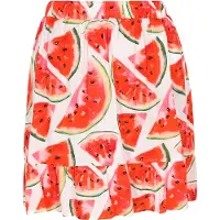 Mymo Jupe vert / rouge / melon / blanc