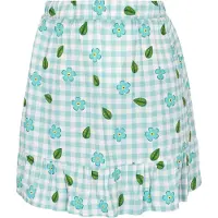 Mymo Jupe turquoise / vert / blanc