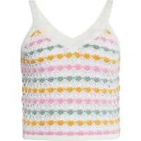 Ebeeza Haut jaune / menthe / rose / blanc cassé
