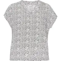 Usha Chemisier noir / blanc