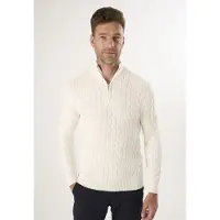 Felix Hardy Pull-over blanc cassé