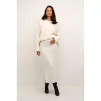Kaffe Jupe blanc cassé