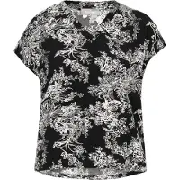 Usha Chemisier noir / blanc
