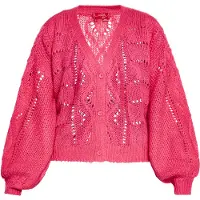 Swirly Cardigan rose