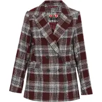 MyMo ROCKS Blazer rouille / gris clair / noir