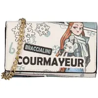 Braccialini Porte-monnaies bleu clair / bleu foncé / noir / blanc