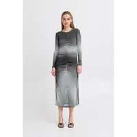 Ichi Robe 'PENLOPA DR' gris / noir