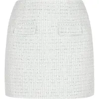 Faina Jupe 'Fashion Look' aqua / argent / blanc naturel