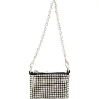 Faina Sac à bandoulière noir / argent