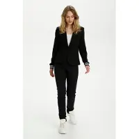 Kaffe Blazer 'Kinnie' noir / blanc