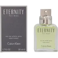 Calvin Klein ETERNITY MEN Eau de Toilette 50 ml | Parfum Homme Classique & Raffiné