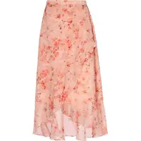 Dreimaster Jupe marron / orange / abricot