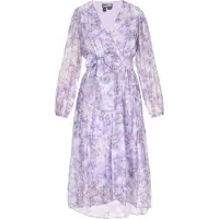 Dreimaster Robe lavande / violet pastel / violet clair / éosine