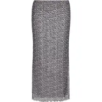Mymo Jupe 'Fashion Look' anthracite / noir / blanc