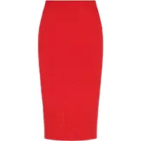 Faina Jupe rouge clair / argent