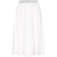 Dreimaster Klassik Jupe argent / blanc
