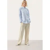 Part two Chemisier 'SavannaPW' bleu ciel / blanc