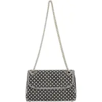 Faina Pochette noir / transparent