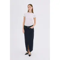 My Essential Wardrobe Jupe bleu foncé