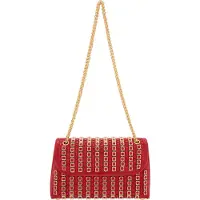 Faina Pochette or / rouge
