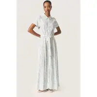 Soaked in luxury Robe-chemise 'Arjana' blanc chiné