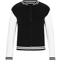 MO Vestes en maille noir / blanc
