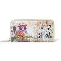 Braccialini Porte-monnaies beige clair / vert