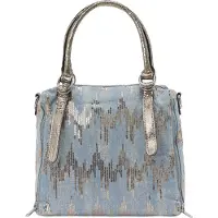 Faina Sacs à main bleu denim / argent