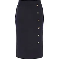 Dreimaster Klassik Jupe bleu marine