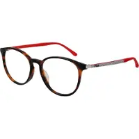 FILA Lunettes de soleil Havana brillant - - VFI294 - 51 mm - Adulte - Unisex - Acétate + Métal - Polycarbonate