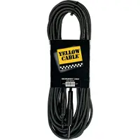 Yellow cable Cordon Jack Jack Diam. 6 - 10M