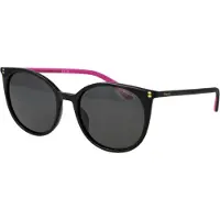 Polaroid Lunettes de Soleil PLD 4208/S/X 55/18/140 BLACK/GREY POLARIZED polycarbonate femme PLD 4208/S/X