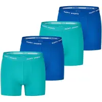 Happy Shorts Boxers turquoise / bleu cobalt