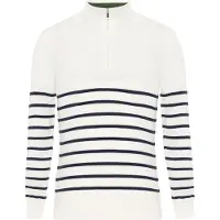 Felix Hardy Pull-over écru / noir