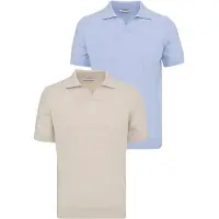 Felix Hardy T-Shirt beige / bleu clair