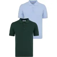 Felix Hardy T-Shirt bleu clair / vert foncé